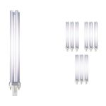 Confezione Multipack 10x Philips MASTER PL-S 11W - 827 Bianco Molto Caldo | 2 Pin