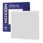 Noxion Pannello a LED Ecowhite V2.0 36W 3700lm - 830 Luce Calda | 60x60cm - UGR <22