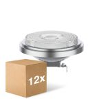 Confezione Multipack 12x Noxion Faretti LED G53 AR111 11.7W 800lm 40D - 930 Luce Calda -  | Miglior Resa Cromatica - Dimmerabile - Sostitutiva 75W