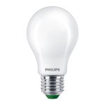 Philips MASTER LED Bulbo Ultra Efficient E27 Pera Ghiaccio 4W 840lm - 830 Luce Calda | Sostitutiva 60W