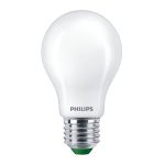 Philips MASTER LED Bulbo Ultra Efficient E27 Pera Ghiaccio 5.2W 1095lm - 830 Luce Calda | Sostitutiva 75W