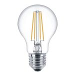 Philips Corepro LED Bulbo E27 Pera Chiara 7W 806lm - 827 Bianco Molto Caldo | Sostitutiva 60W