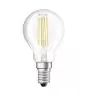 Osram Parathom Retrofit Classic LED E14 Sferica Filamento Chiara 5.5W 806lm - 827 Bianco Molto Caldo | Sostitutiva 60W