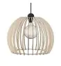 Nordlux Luce pendente Chino 40 E27 Marrone - Legna | Max. 60W