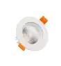 Faretti LED Il Giro Inclinabile 9W 720lm - 830 Luce Calda | 108mm - Ritaglio 90mm - UGR<19